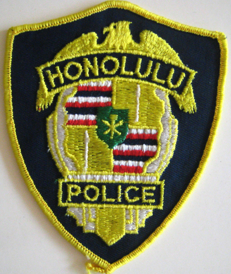 City Of Honolulu Hawaii Police Patch