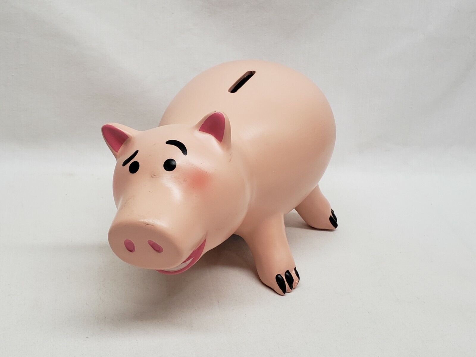 Hamm 9" Piggy Bank Rubber Cork Toy Story Disney Pixar Ceramic By Fab•ny