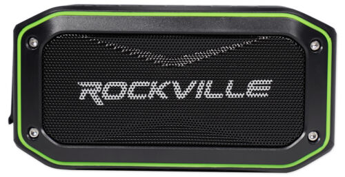 Rockville Rock Anywhere Waterproof Portable Bluetooth Speaker+tws Stereo Linking