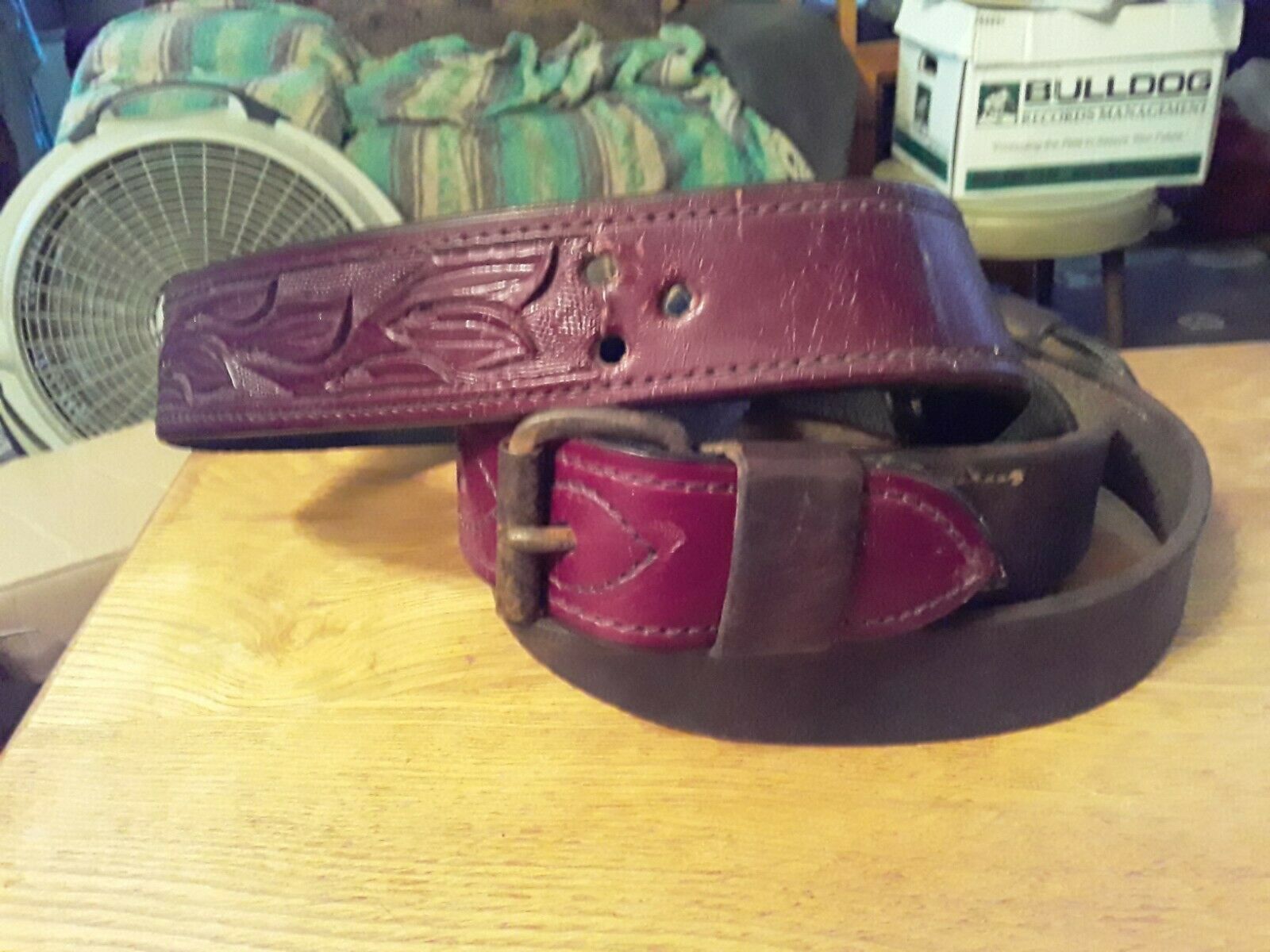 Used Rear Flank Cinch And Billets