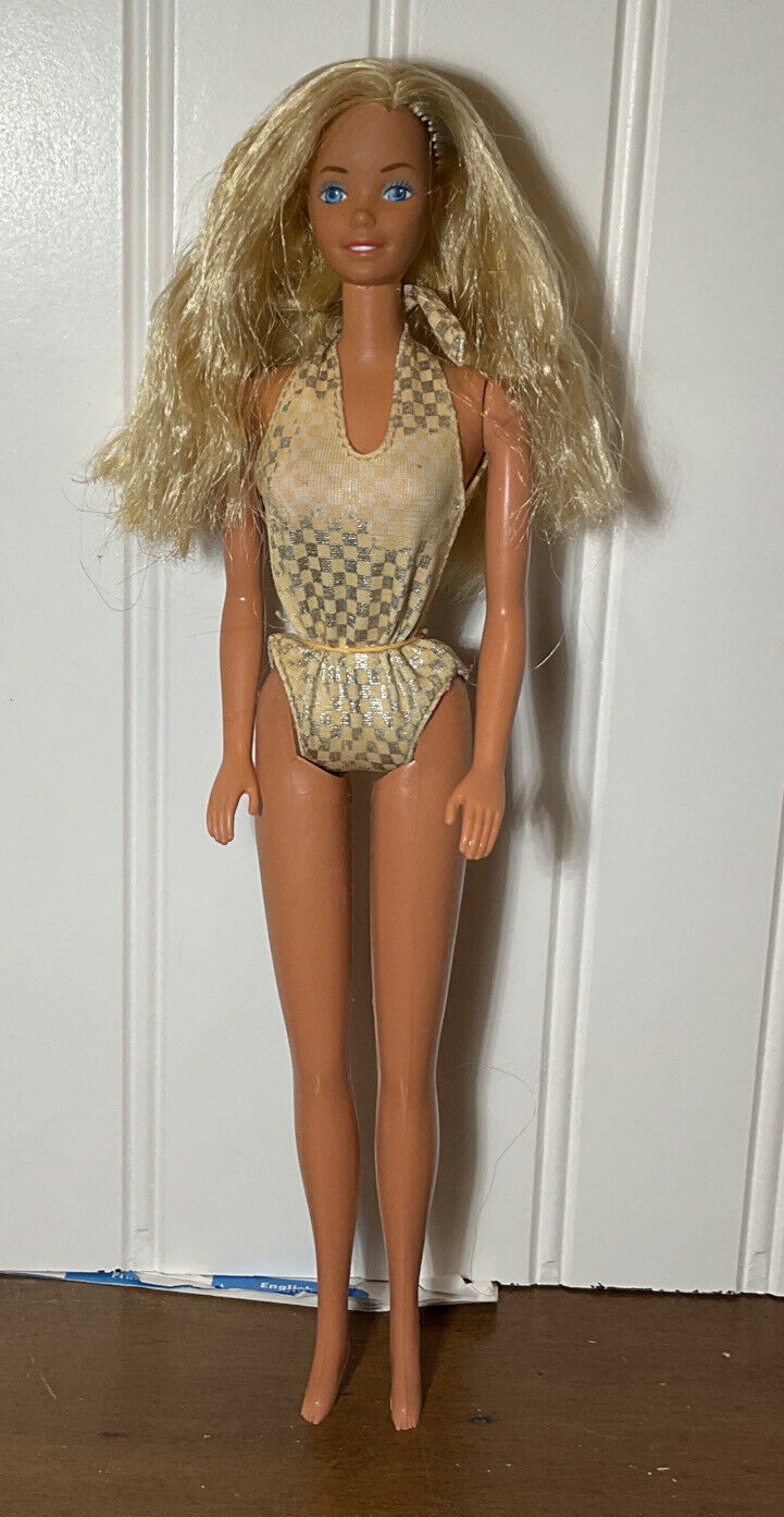 1983 Vintage Sun Gold Malibu Barbie Doll Superstar Era