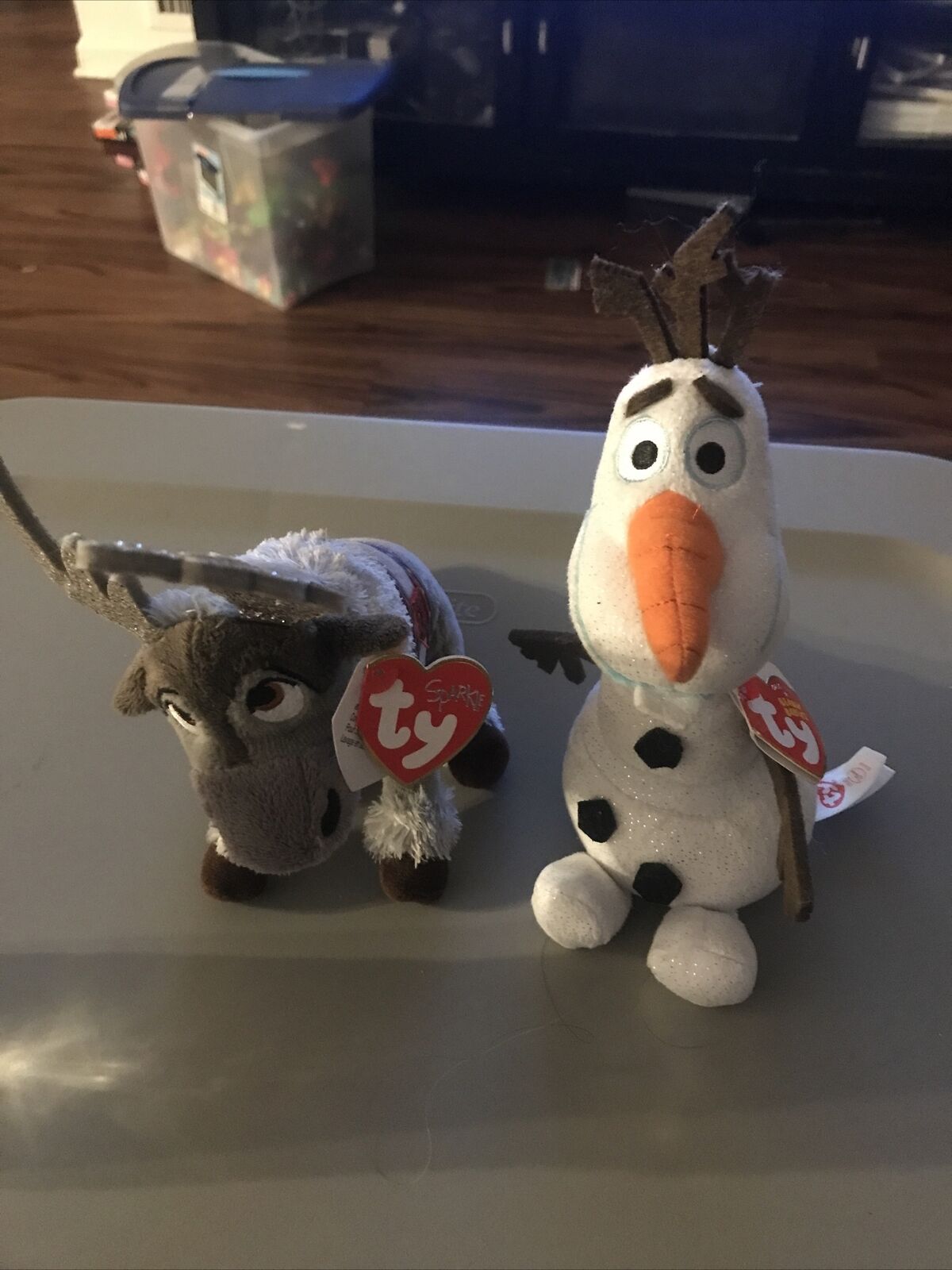 Ty Olaf & Sven (2019 Disney Frozen 2) (7.5 Inch) Beanie Baby Plush Animal Mwmts