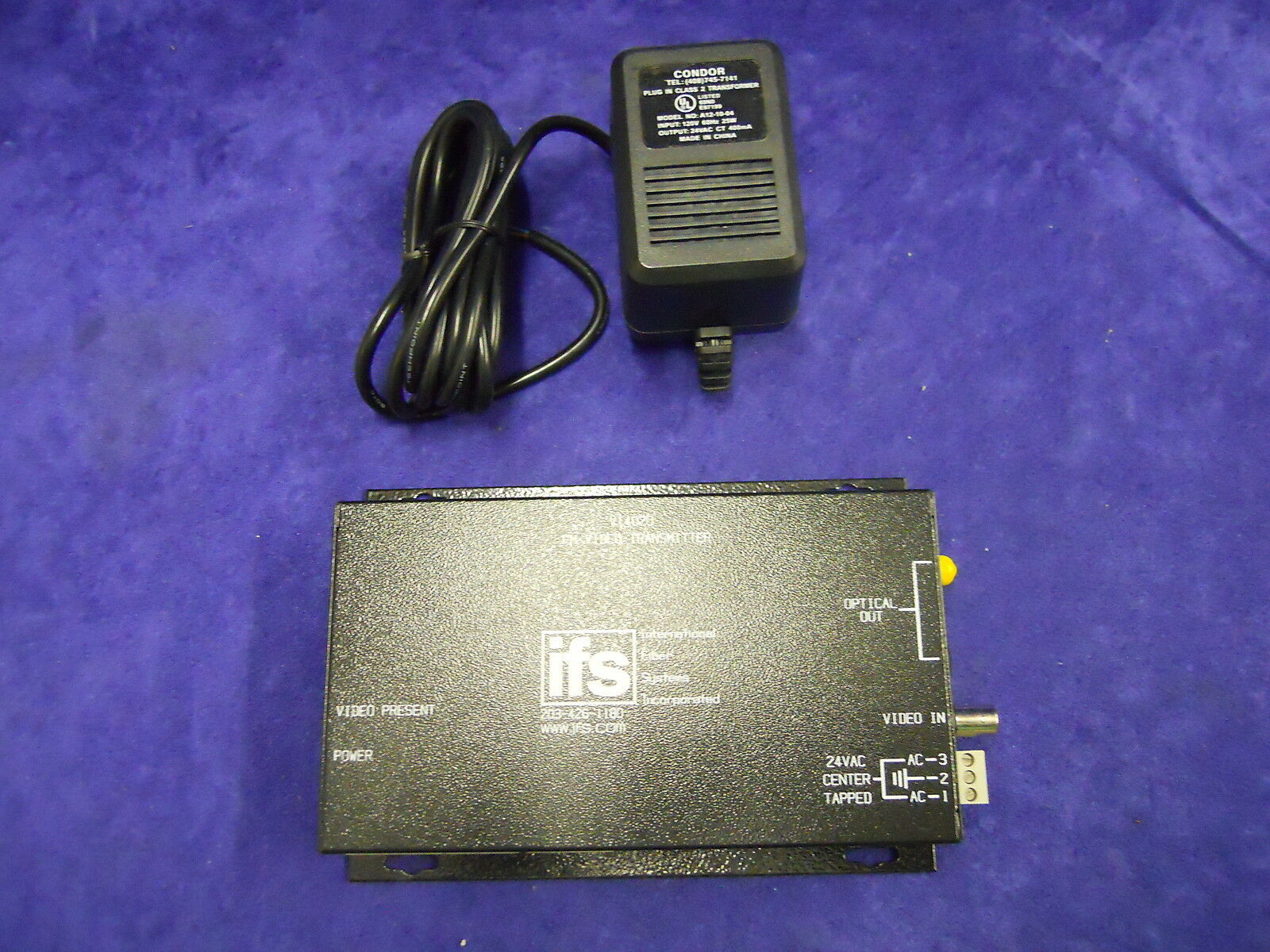 New Ifs Vt4020 Fm Video Transmitter
