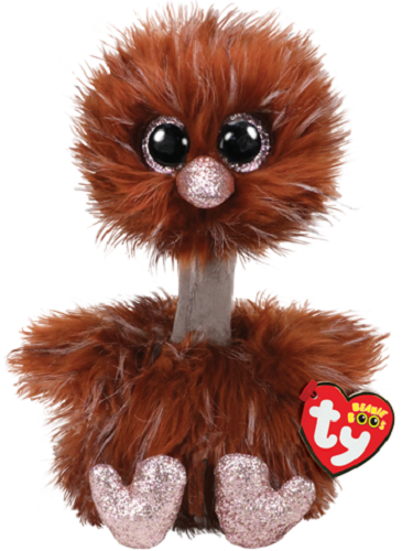 2019 Ty Beanie Boo 6" Orson The Brown Ostrich Plush Stuffed Animal Toy Mwmts
