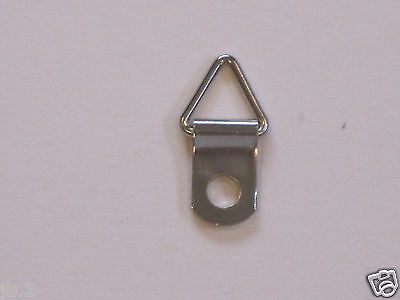 Triangle D-ring Strap Hanger, Picture Framing, Small, 100 Pack, No Screws