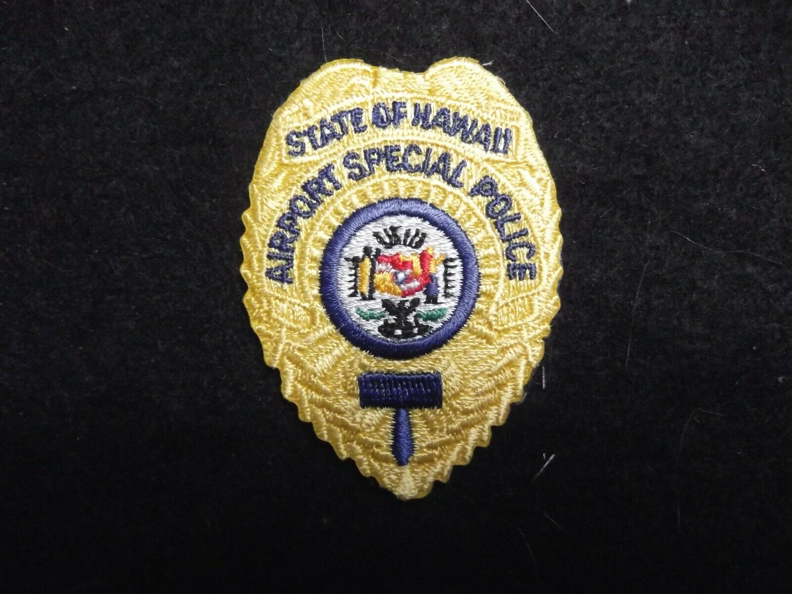 Hawaii State Airport Special Police Defunct Agency Rare Htf