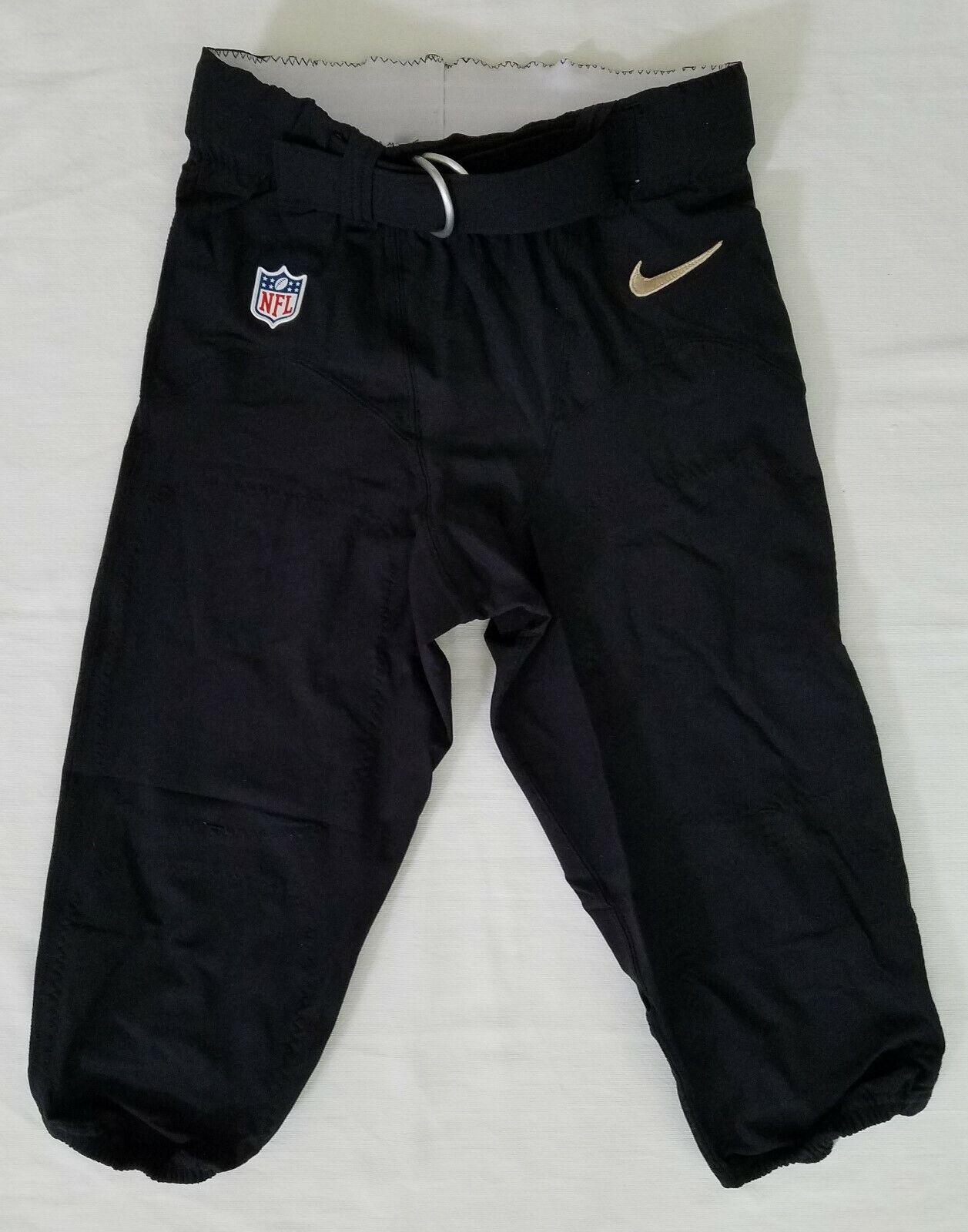 New Orleans Saints Nfl Game Issued Football Pants - Size 32 Long