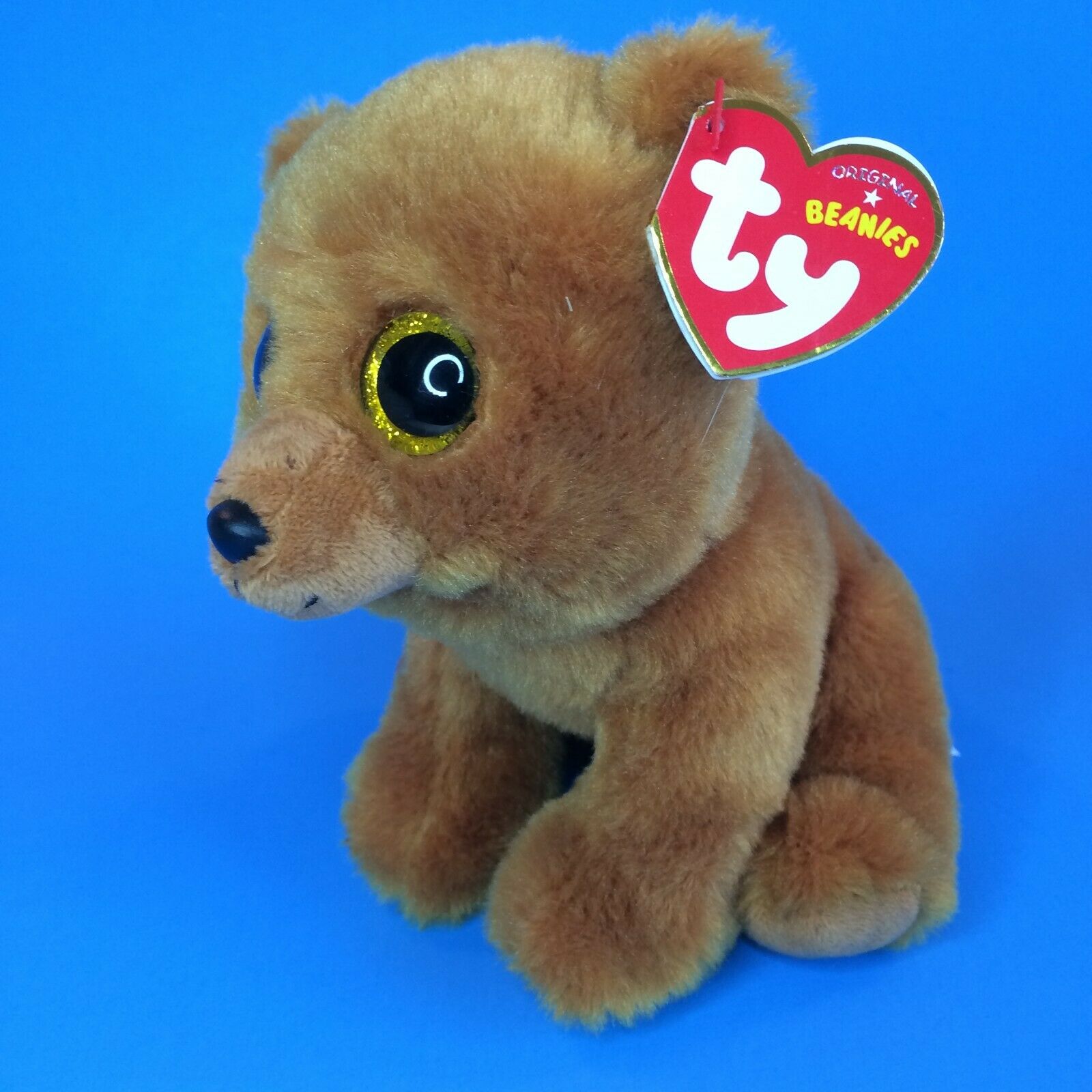 Ty Beanie Babies Brownie Brown Bear Bean Bag Plush Stuffed Animal 5.5" Nwt