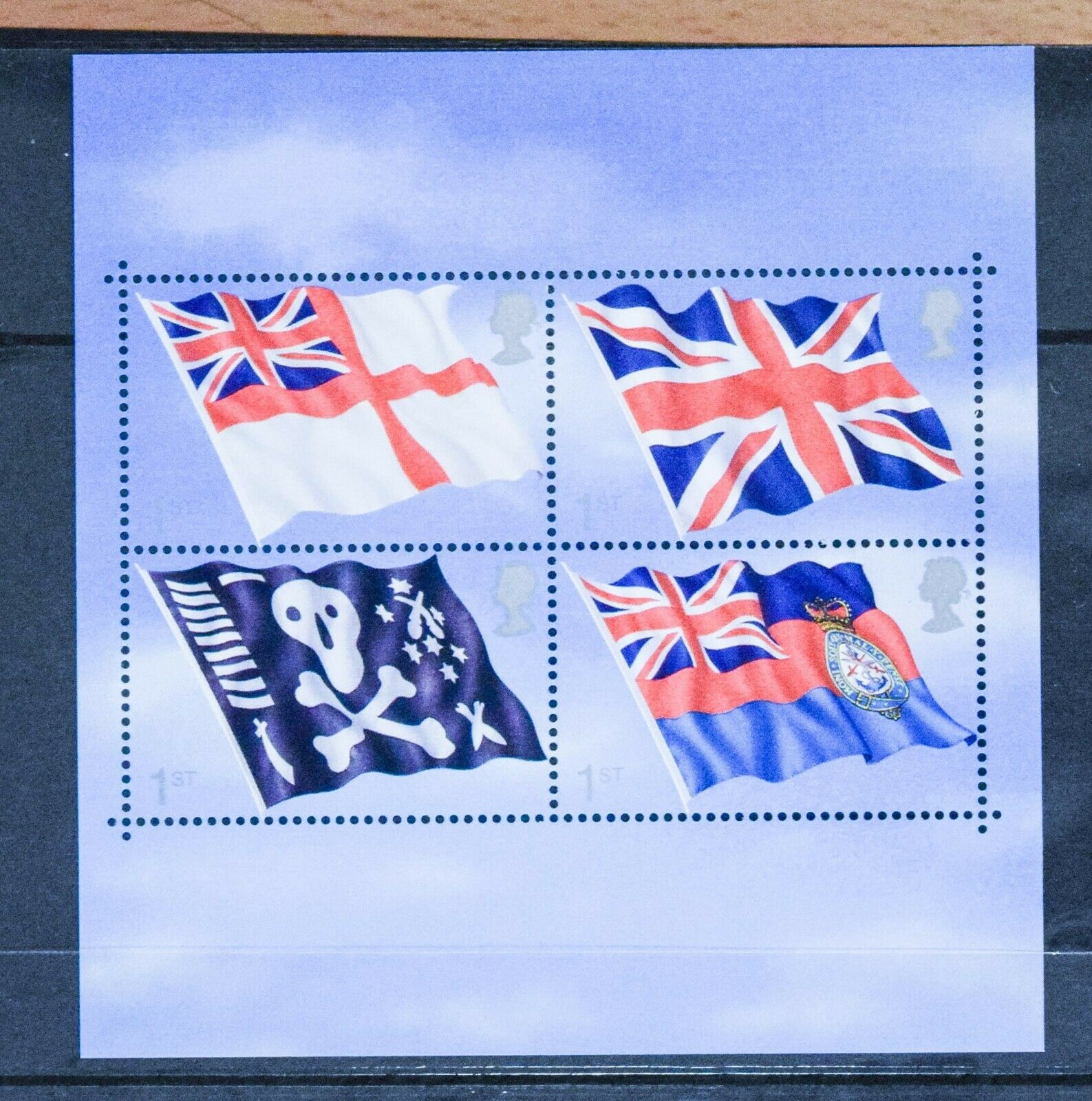 W 354 United Kingdom 4x 1st Class Stamp (mnh) Block