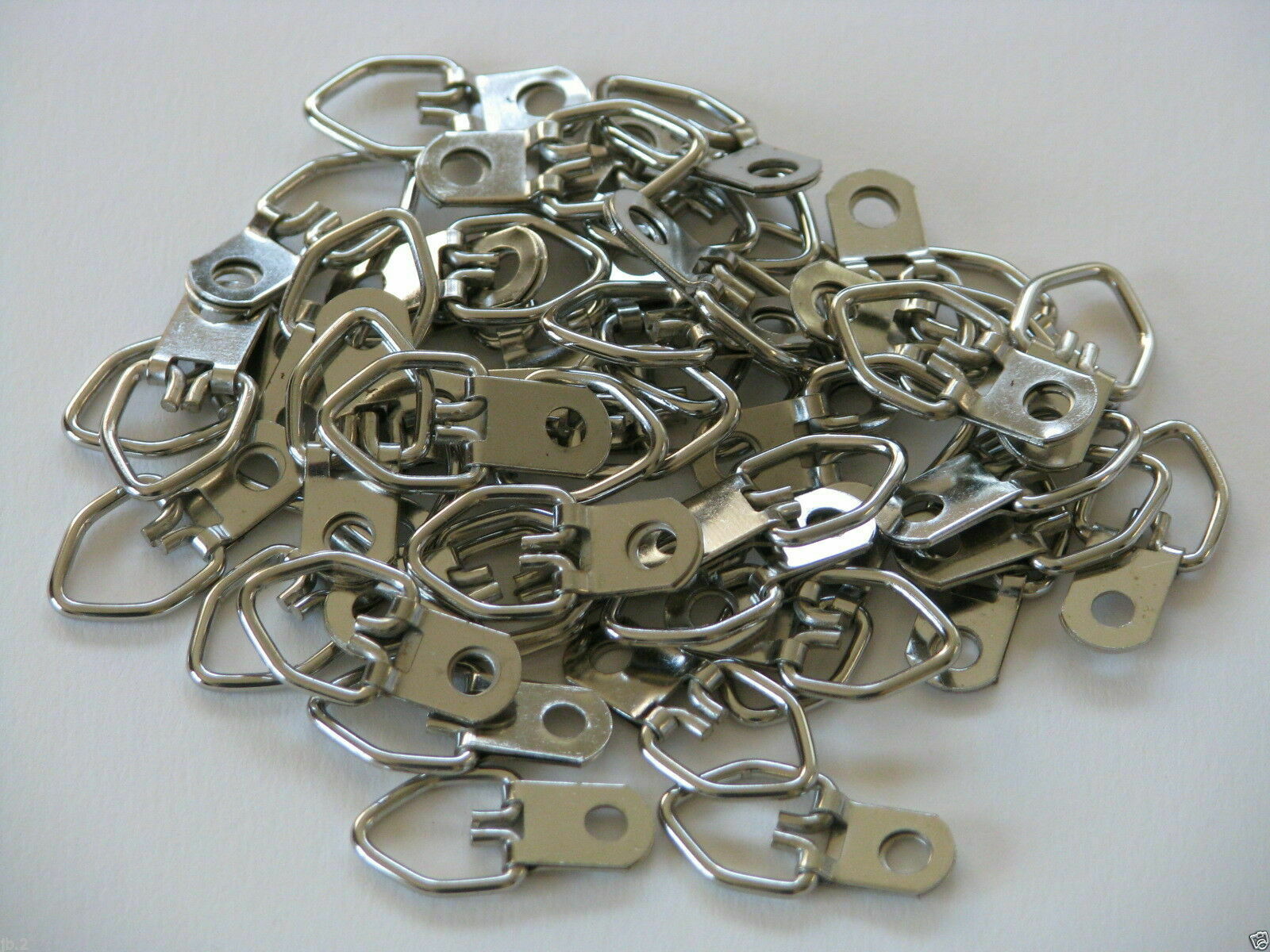 D Ring Picture Hangers With Screws - Pro Quality D-rings - 100 Pack Hanger