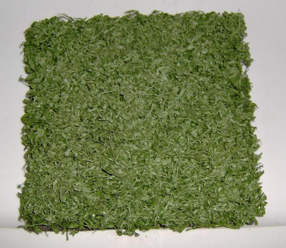 5" X 5" Game Used Dallas Cowboys Green Playing Field Turf From Texas Stadium