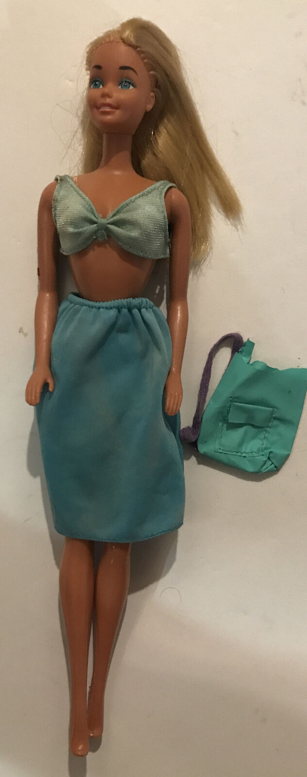 1966 Mattel Sun Lovin Malibu Barbie Doll Tan Lines Blonde Bendable Philippines