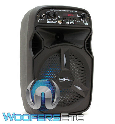 Spl Sp603 Portable Bluetooth Usb Fm Radio Dj 3000w Amplifier Speaker Tweeter New