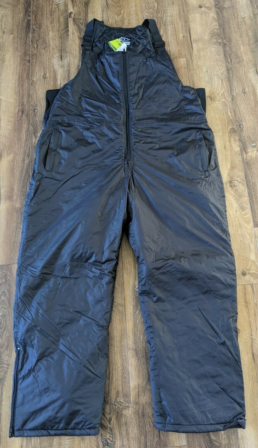 Nwt Sledmate Black Bib Snowsuit Overalls Size Xl C-2