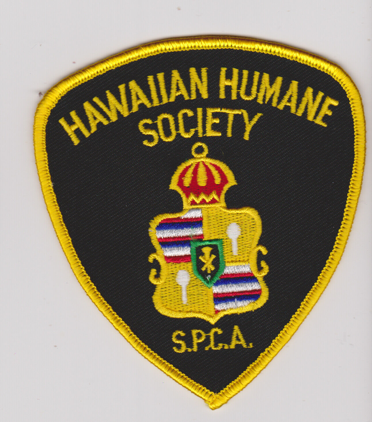 Hawaiian Humane Society Spca  Animal Control Officer Police Patch