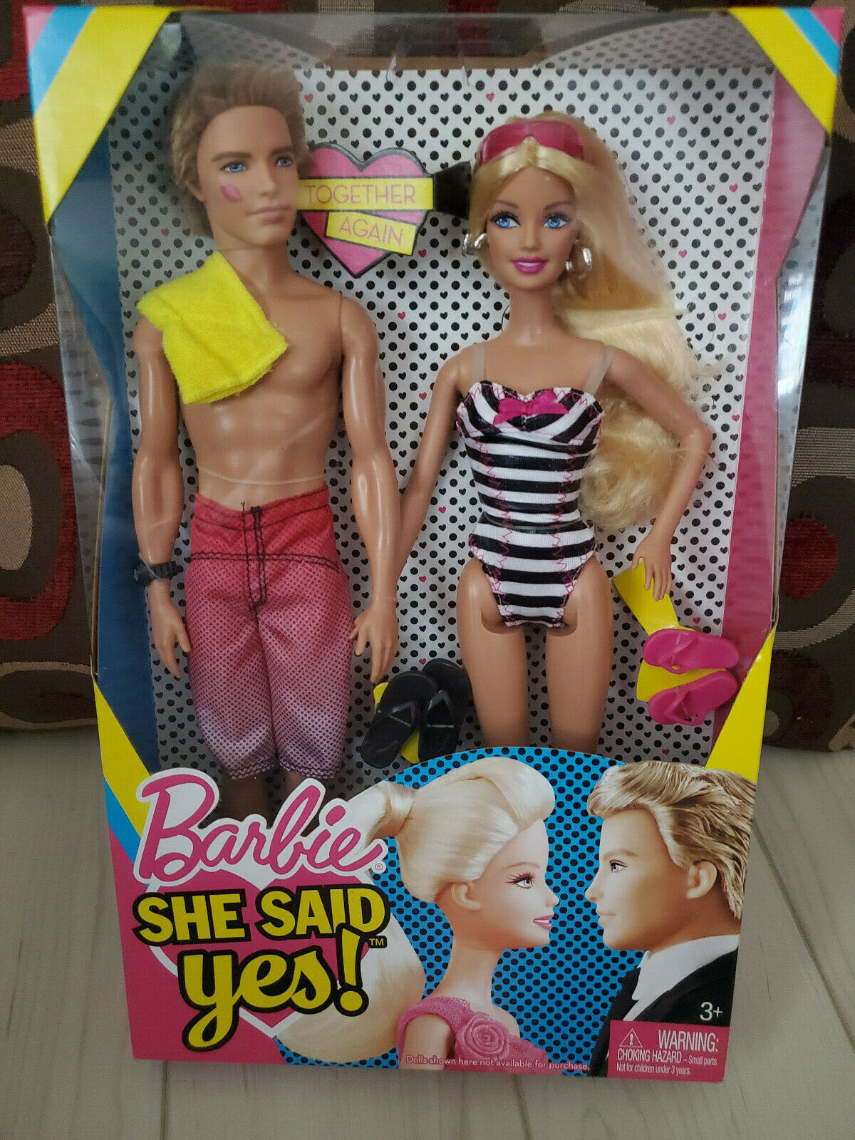 2010 Mattel Barbie And Ken She Said Yes Giftset Nrfb