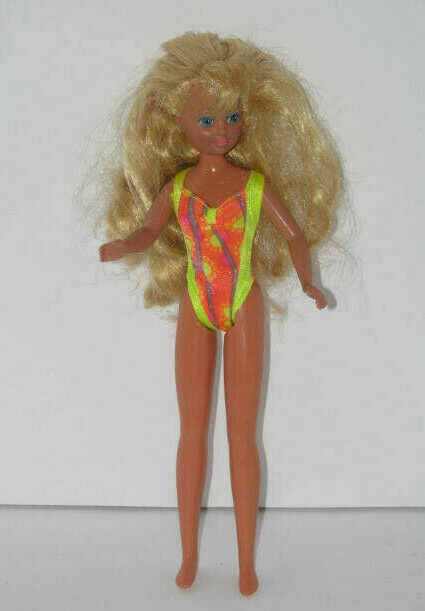 Vintage Mattel Barbie Skipper Beach Bathing Suit Doll 10 Inch