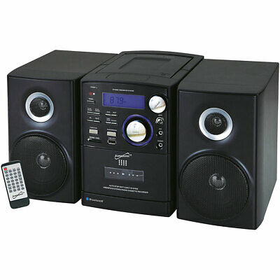 Supersonic  Portable Bluetooth Mp3/cd Cassette Player Micro Stereo System